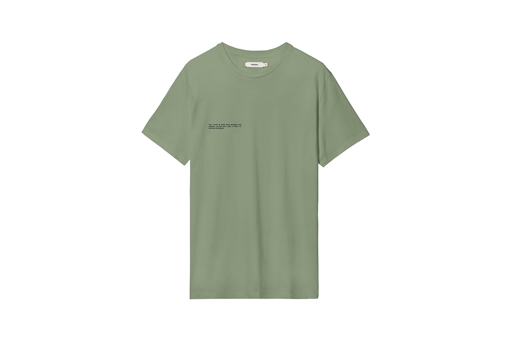 Pangaia Seaweed Family Collection T-Shirt Khaki