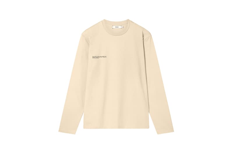 Pangaia Seaweed Family Collection Long Sleeve Vanilla