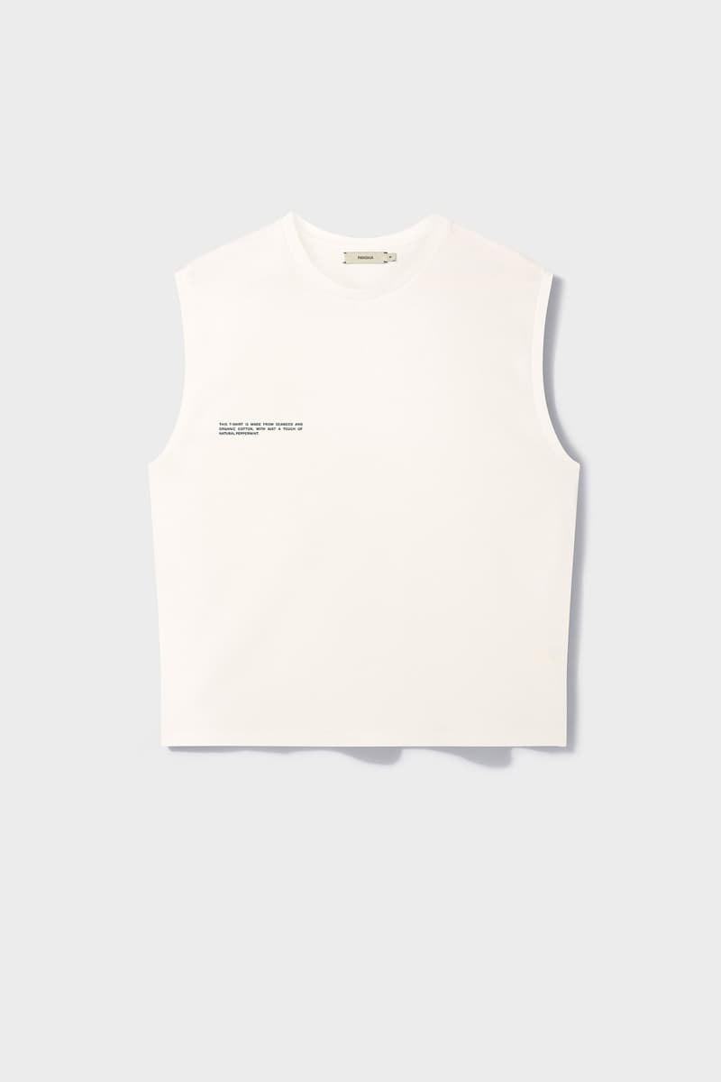 Pangaia Sleeveless Shirts Dye Collection Release White Red Blue Green