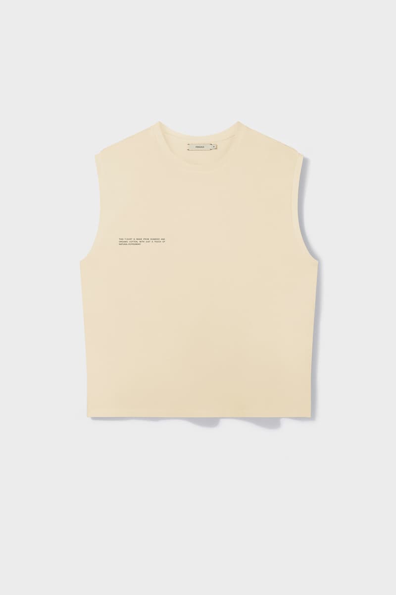 Pangaia Sleeveless Shirts Dye Collection Release White Red Blue Green