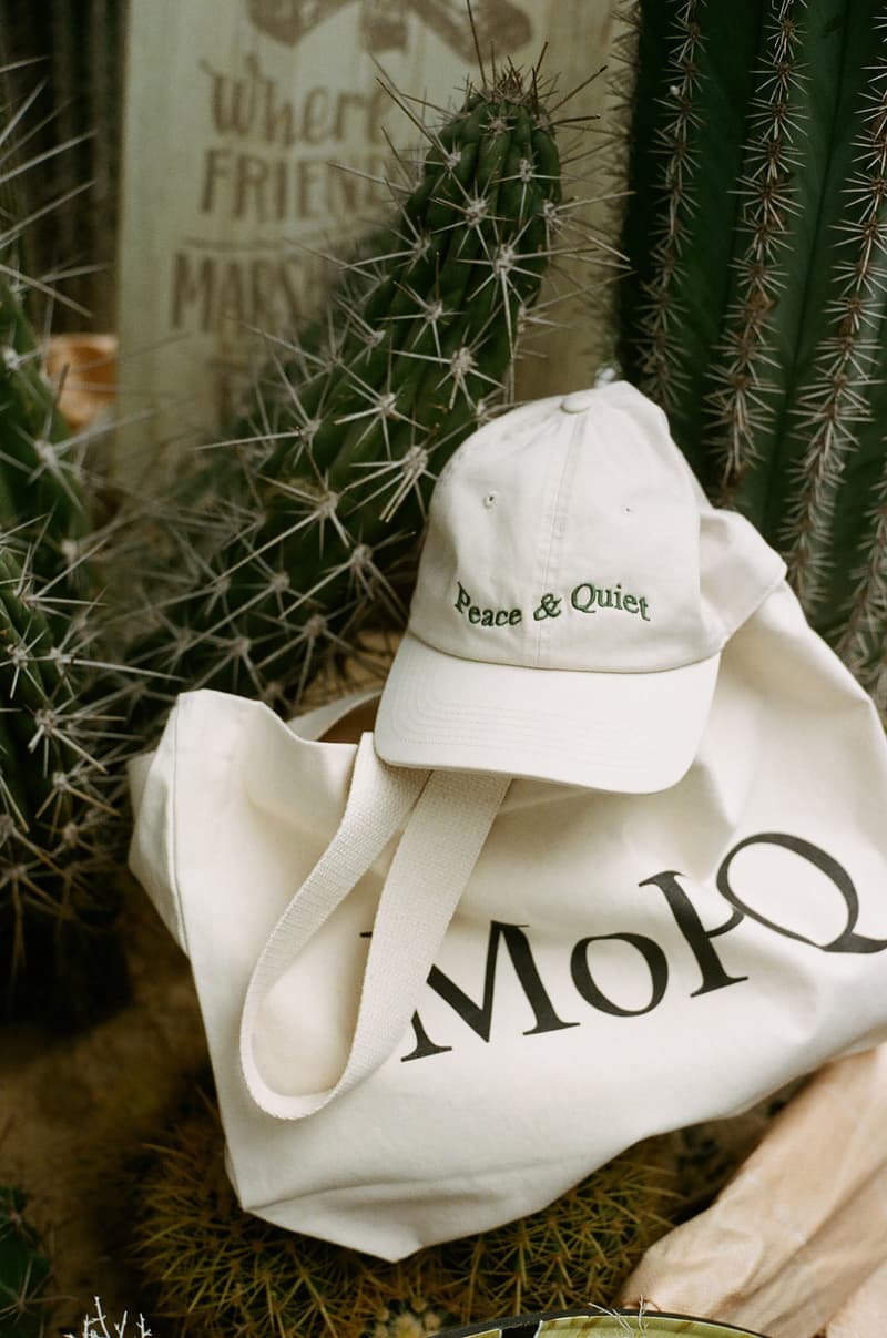 Peace & Quiet Hoodie Crewneck Cap MoPQ Natural Spring/Summer 2020 Collection