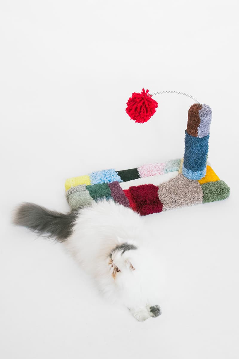 CAT HAUS Pet Furniture Cats Pets custom house design spellbound puff ball scratch home decor
