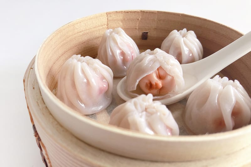 Meet QimmyShimmy, the Artist Creating Dim Sum Sculptures With Miniature Baby Heads