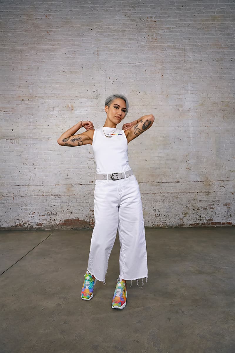 reebok all types of love pride month collection sneakers lgbtq proud notes campaign charity donation