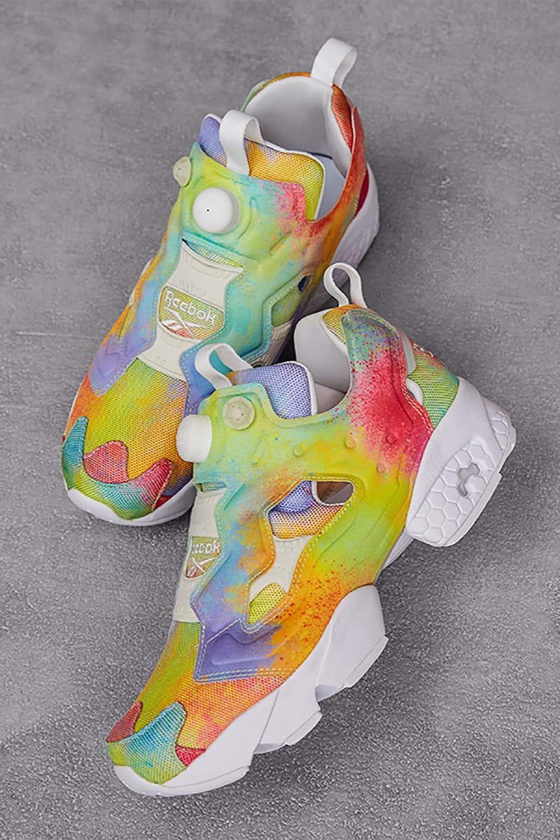 reebok all types of love pride month collection sneakers lgbtq proud notes campaign charity donation