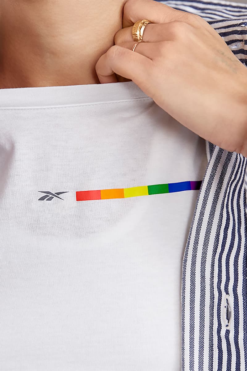 reebok all types of love pride month collection sneakers lgbtq proud notes campaign charity donation