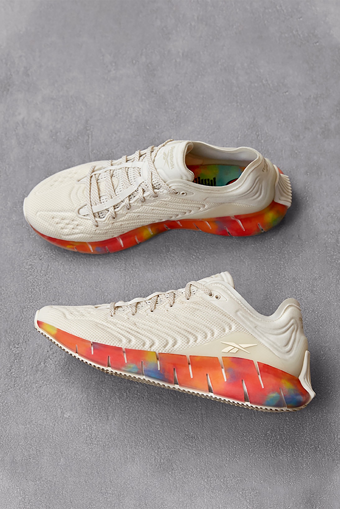 reebok all types of love pride month collection sneakers lgbtq proud notes campaign charity donation