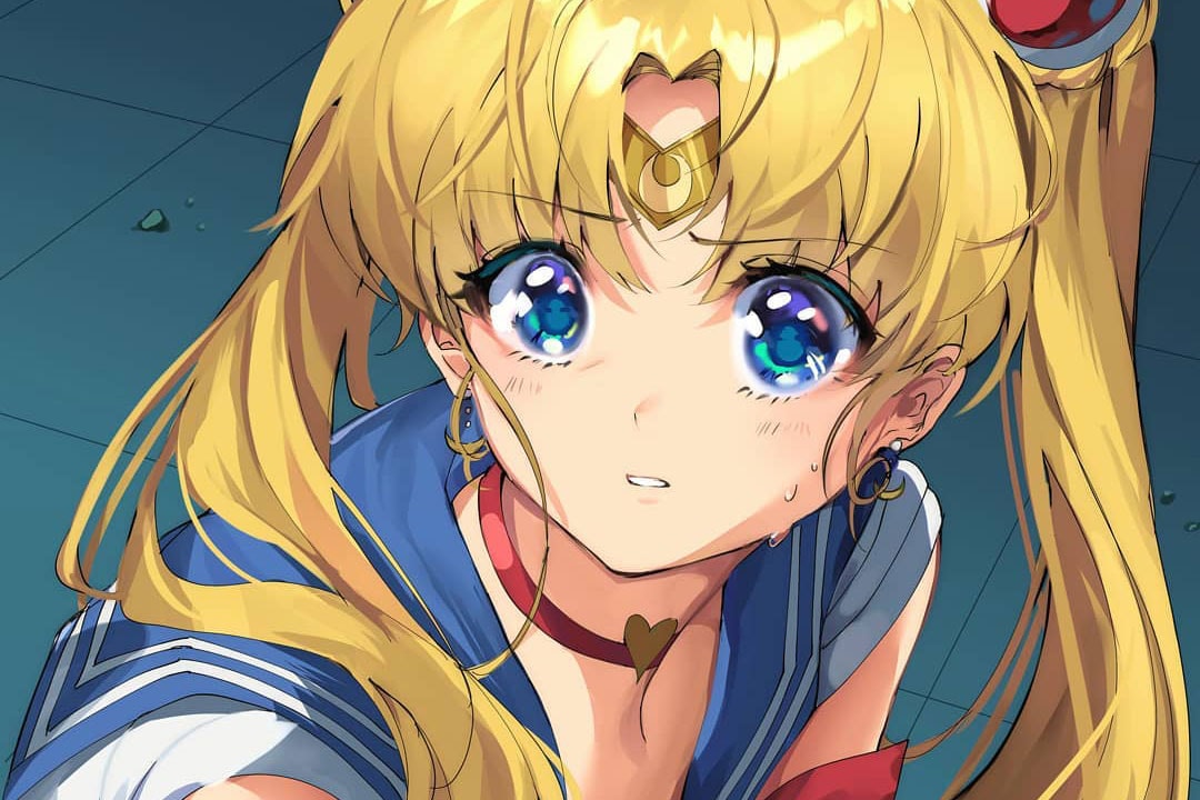 Sailor Moon Redraw Challenge Instagram Social Media Trend Anime Art Illustration Drawing
