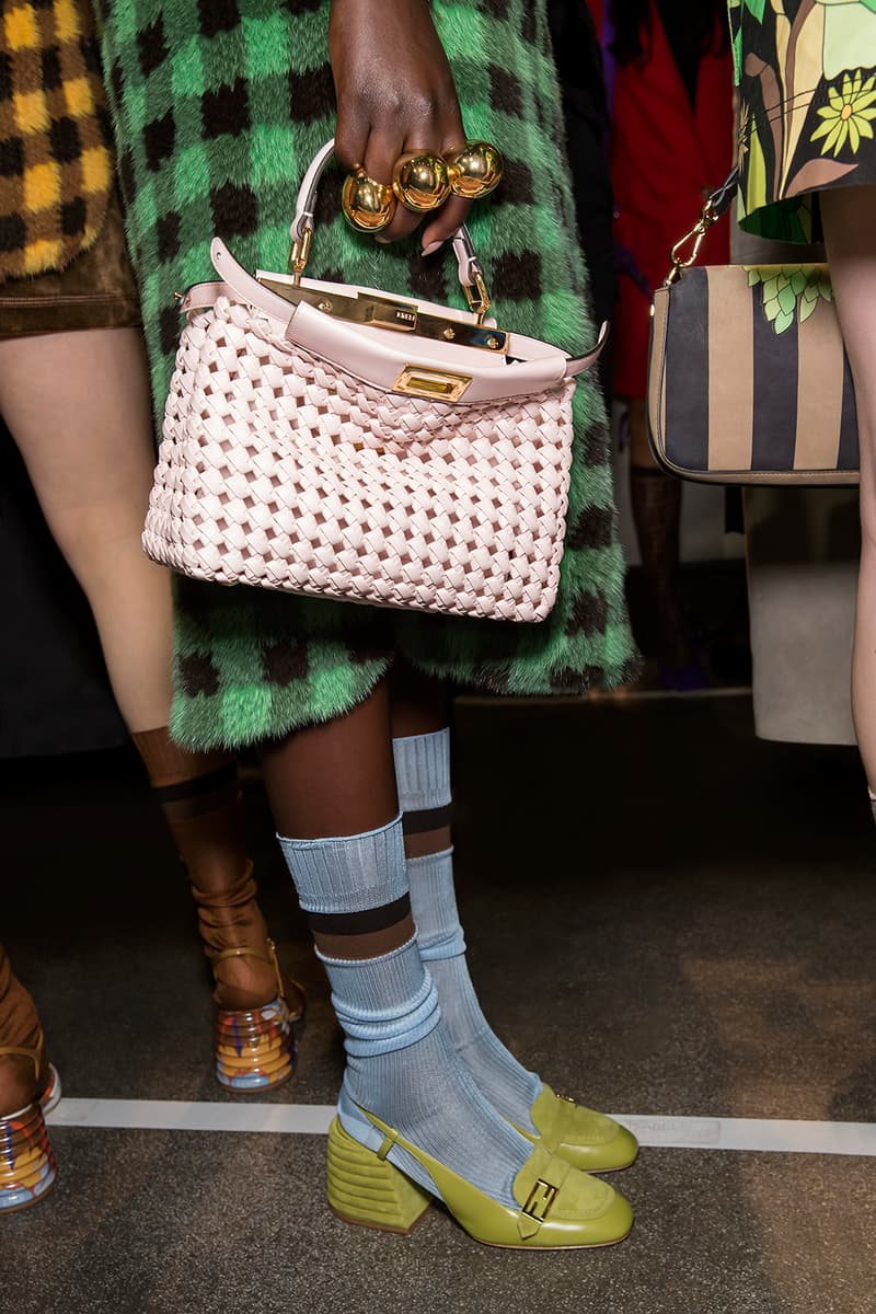 silvia venturini fendi spring summer collection peekaboo savoir faire designer handbag