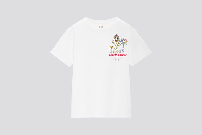uniqlo ut billie eilish takashi murakami collaboration graphic t shirts womens mens kids
