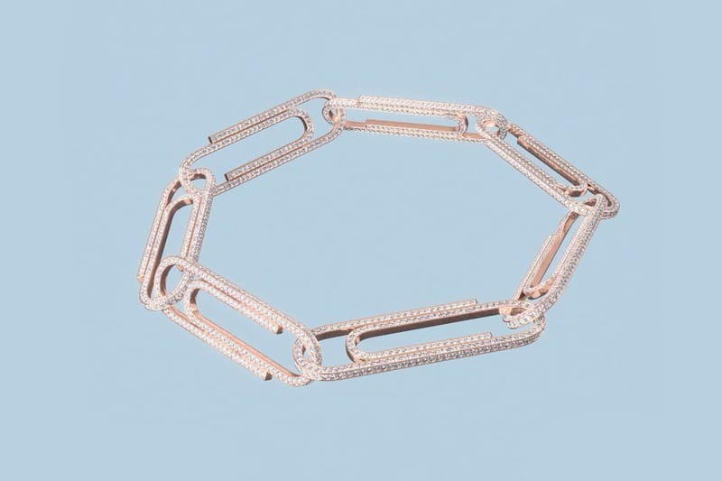 tiffany and co paperclip bracelet