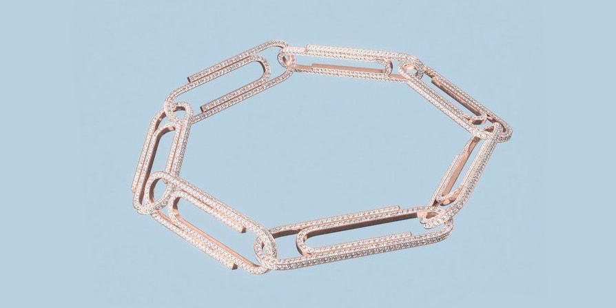 Virgil Abloh and Jacob & Co.'s New "Office Supplies" Jewelry Drop Includes Rose Gold Pieces