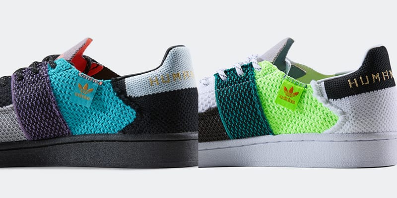 adidas superstar pharrell human race black