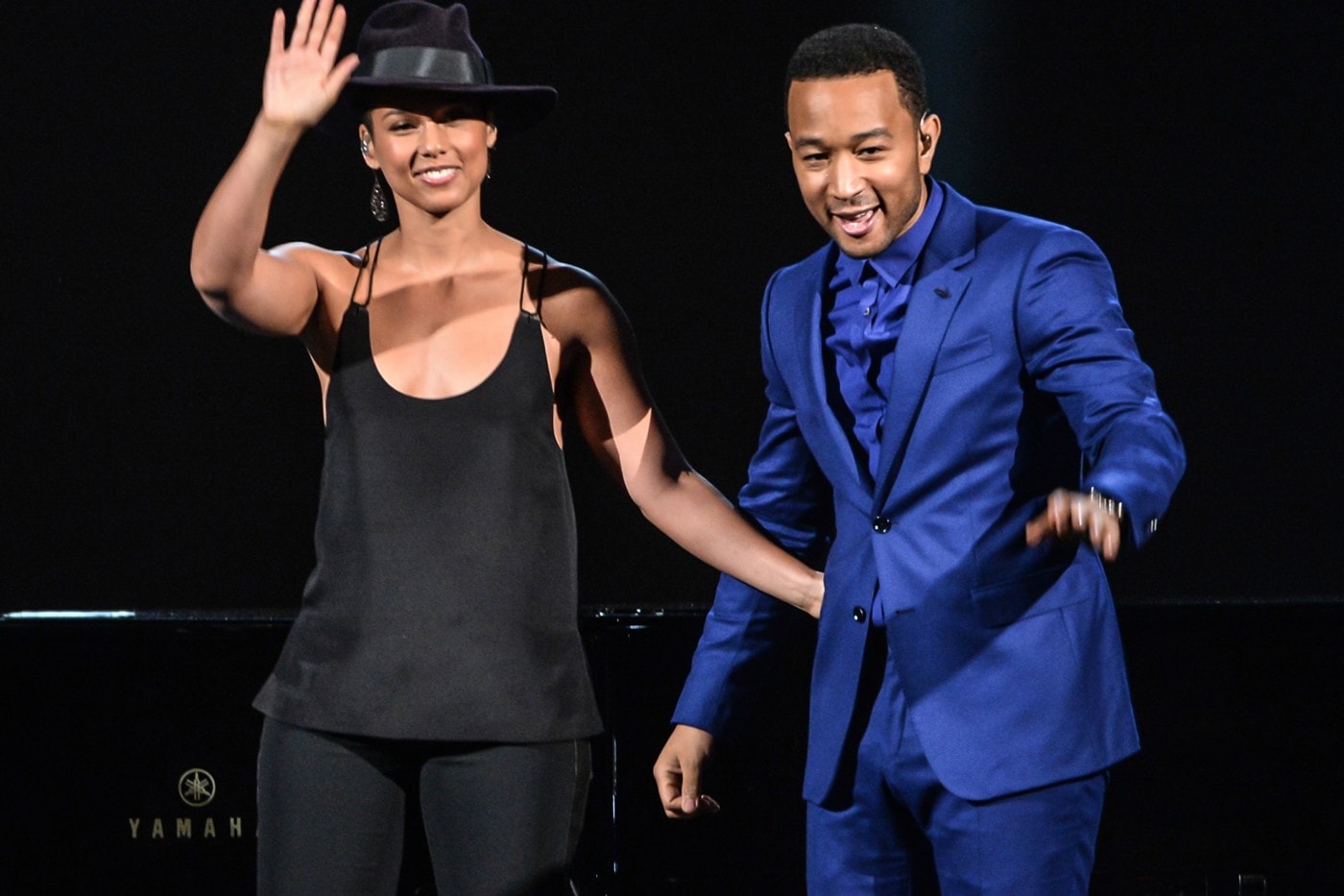 Alicia Keys John Legend Grammy Awards 2015