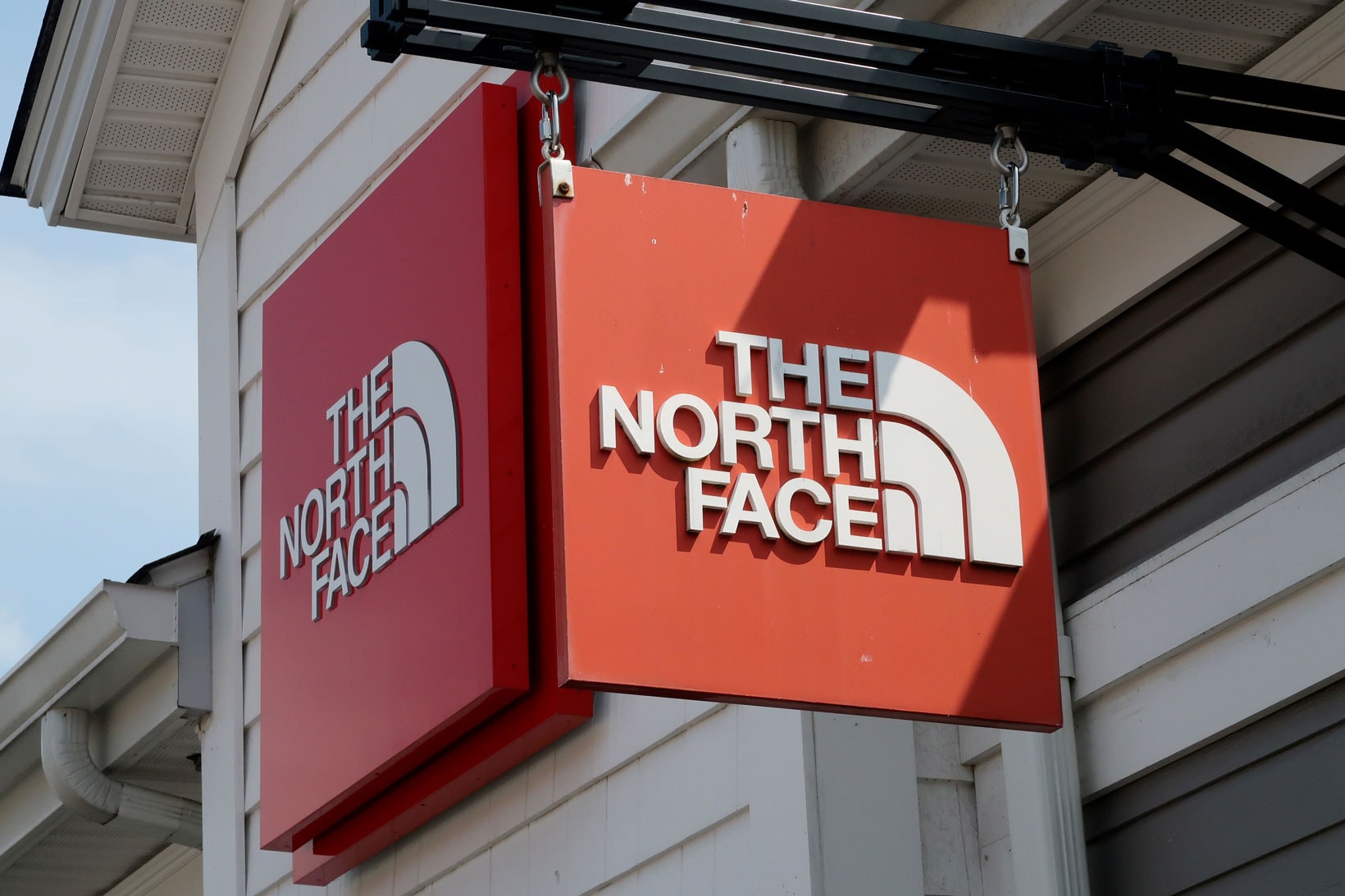 The North Face Store Sign Logo Location