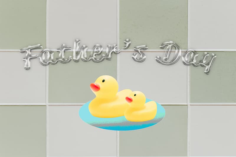 Father's Day Rubber Duck Bath Toy