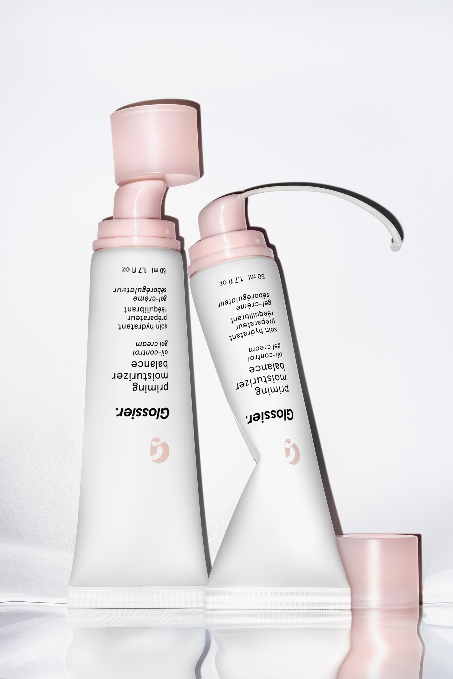 Glossier Priming Moisturizer Balance Release Product Oil Control Gel Cream Skincare Beauty