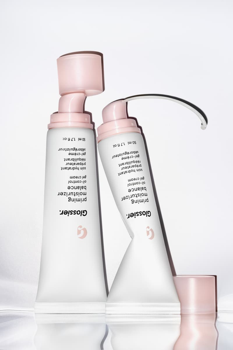 Glossier Priming Moisturizer Balance Release Product Oil Control Gel Cream Skincare Beauty