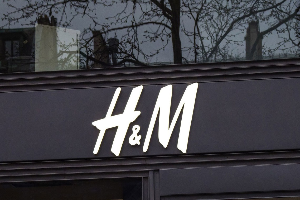 H&M Store Logo Sign Exterior