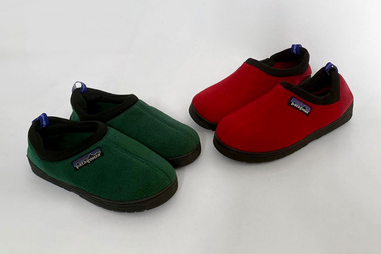 Nicole McLaughlin Patagonia Slippers Green Red