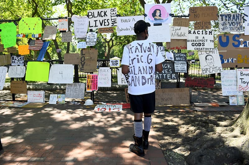 smithsonian institution museums black lives matter protest signs collection preserve history george floyd united states