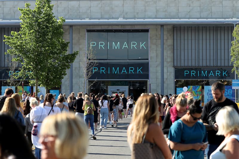 Shops Reopen in UK Following 3-Month Lockdown Coronavirus Pandemic Primark Queue Second Wave Peak