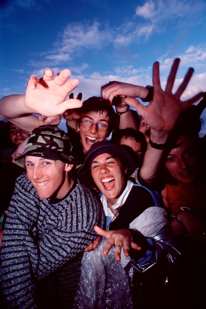 Glastonbury Festival 1990 Attendees Crowd