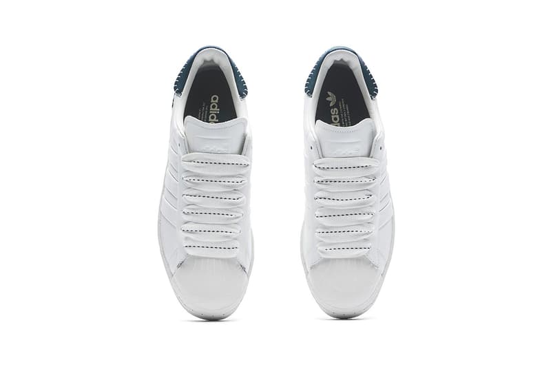 adidas originals jonah hill collaboration superstar sneakers white navy blue neon green shoes footwear sneakerhead