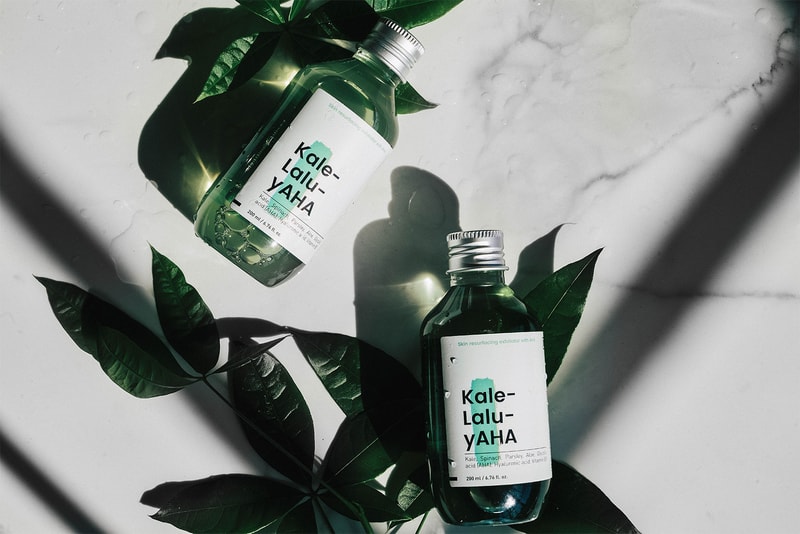 best k-beauty toners krave kale-lalu-yaha resurfacing exfoliating