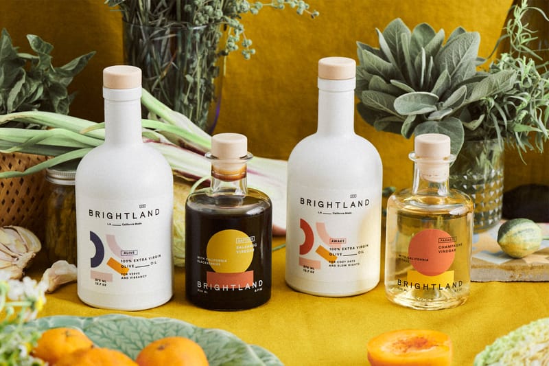 Olive Oil Brand Brightland Debuts "PARASOL" & "RAPTURE" Vinegars