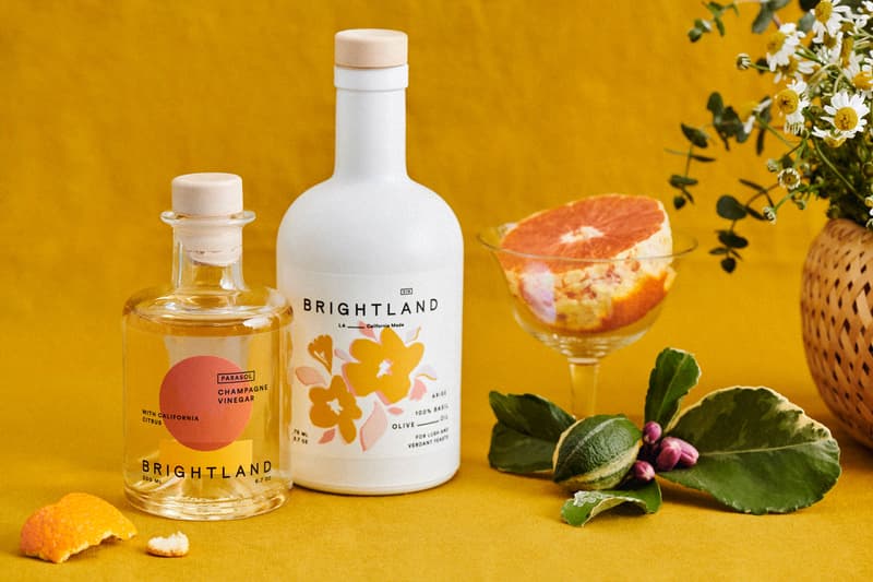 brightland parasol rapture vinegar olive oil california food cooking