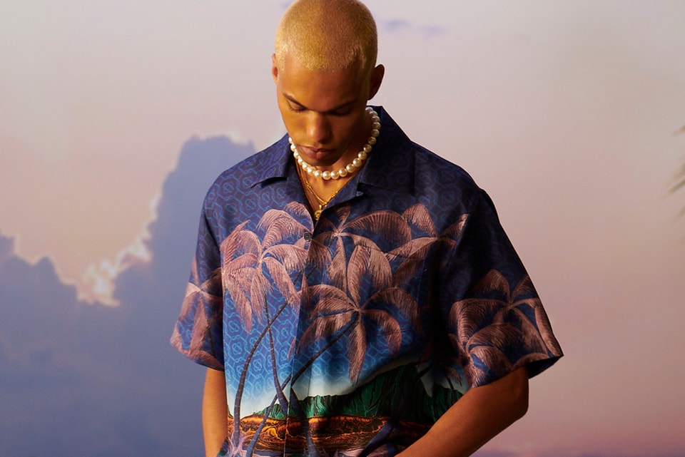 Louis Vuitton Ss21 summer hawaiian shirt designed by