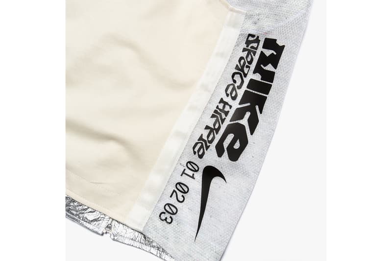 clothsurgeon nike space hippie sneaker bag reconstruct utility vest bucket hat face mask
