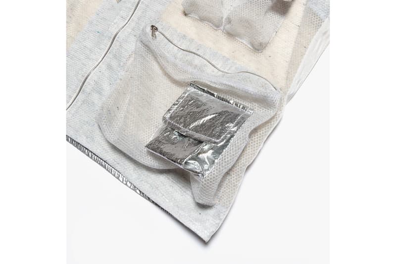 clothsurgeon nike space hippie sneaker bag reconstruct utility vest bucket hat face mask