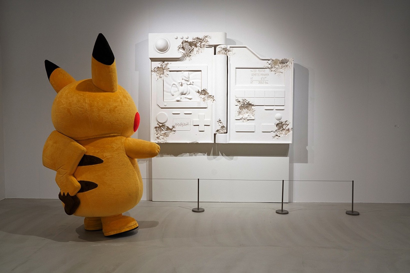 daniel arsham pokemon sculptures relics of kanto through time exhibition pikachu jigglypuff nanzuka tokyo japan