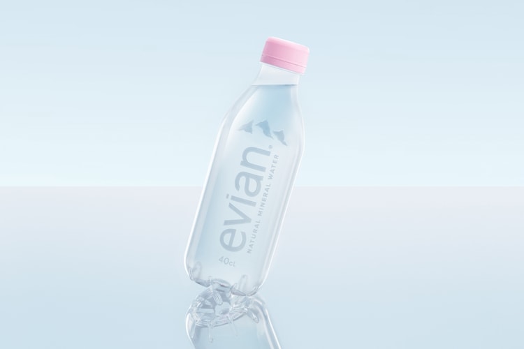 Evian's New Bottle Is Created From 100% Recycled Plastic