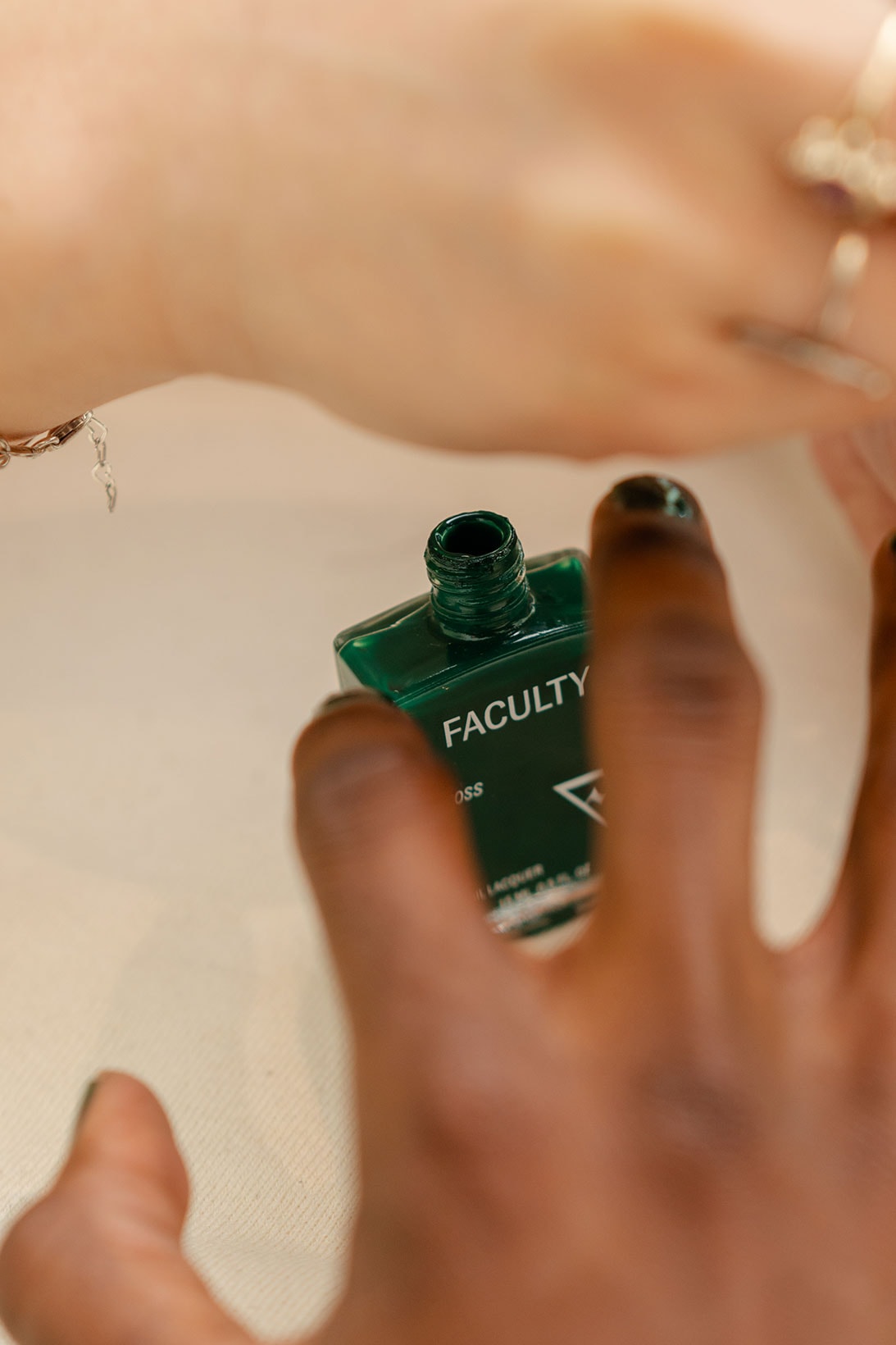faculty mens grooming nail polish beauty diversity inclusivity interview umar elbably fenton jagdeo