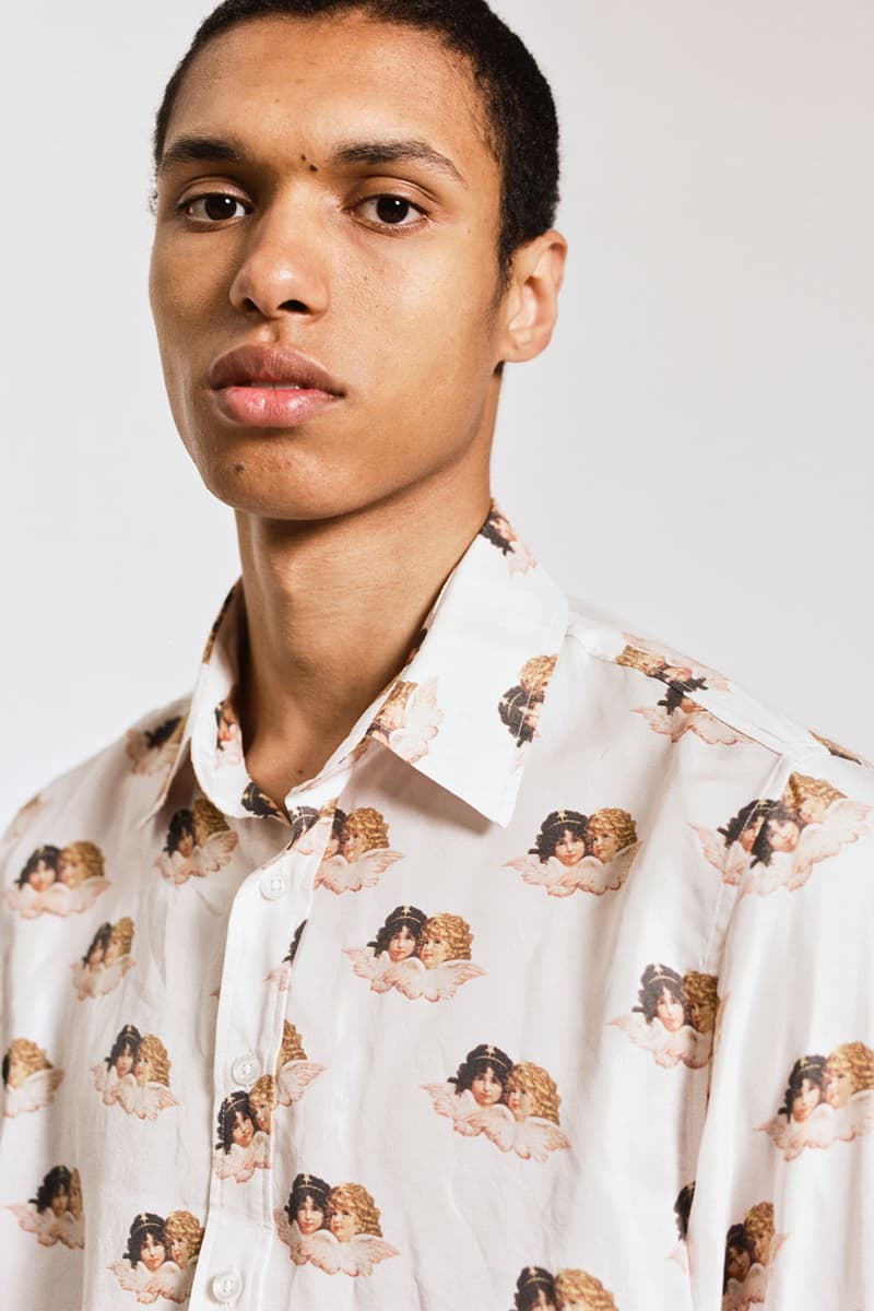 fiorucci spring summer 2021 daniel fletcher menswear lookbook formula 1 denim sweatpants t-shirts