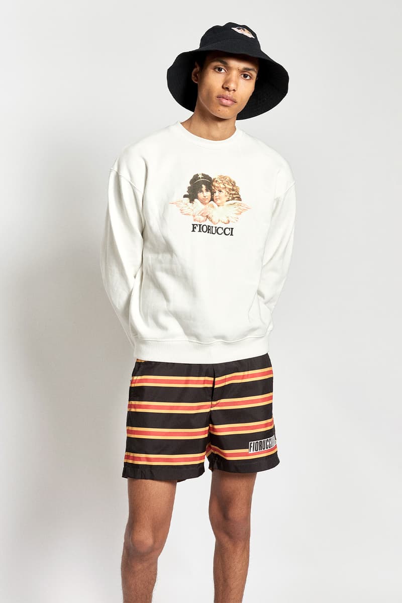 fiorucci spring summer 2021 daniel fletcher menswear lookbook formula 1 denim sweatpants t-shirts