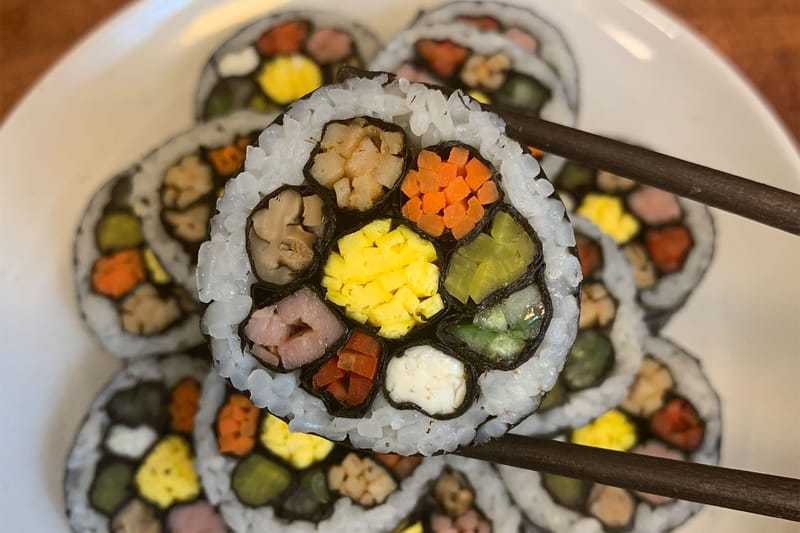 Learn How to Make Flower Kimbap With mökbar NYC's Esther Choi