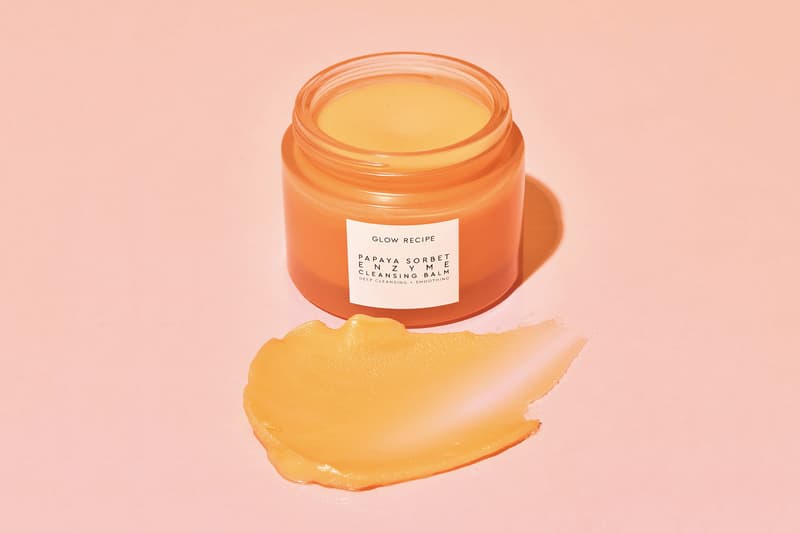 glow recipe papaya sorbet smoothing enzyme cleansing balm skincare vegan 