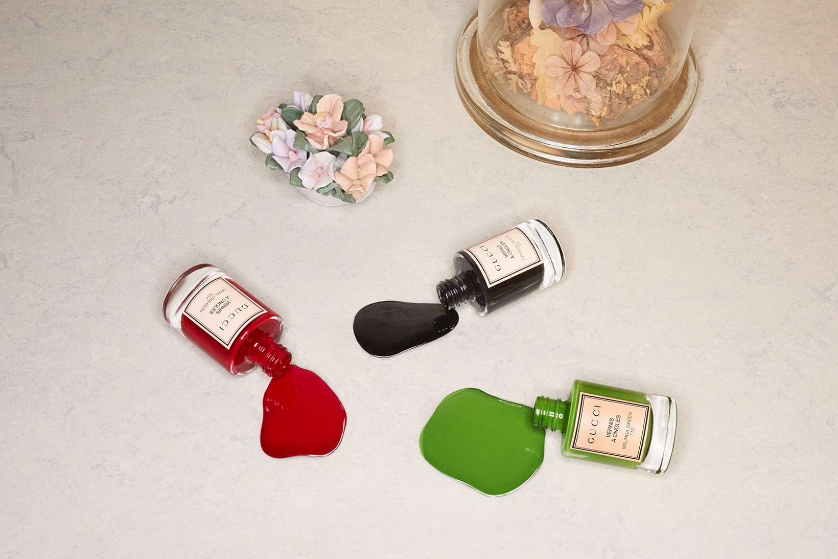 gucci beauty summer collection nail polish bronzer makeup alessandro michele