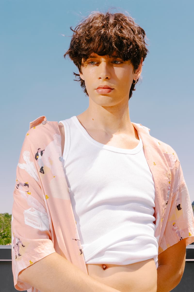 homoco this is amit tom of finland collaboration queer lgbtq swimwear shirts caps