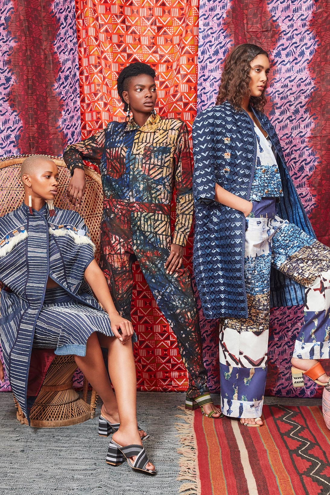 industrie africa retail ecommerce platform summer campaign fashion pants dresses heels 