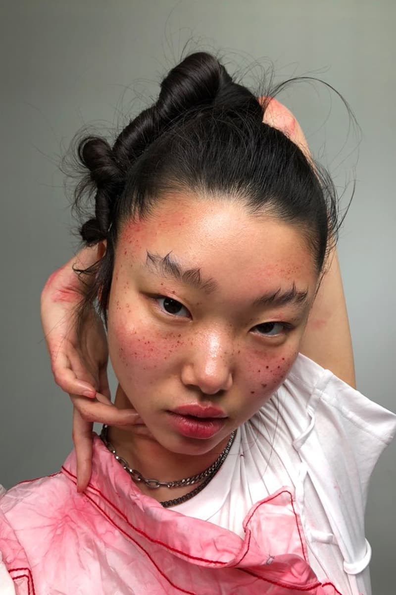 joynara won joyeon k-beauty fashion editorial shoot makeup korean model yoonyoung bae