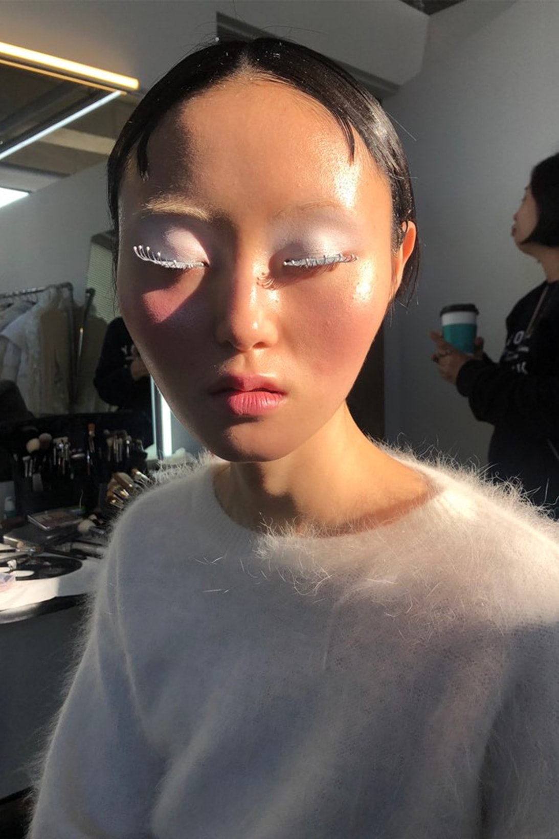 joynara won joyeon k-beauty fashion editorial shoot makeup korean model