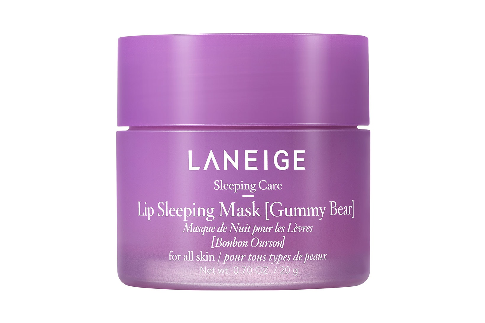laneige lip sleeping mask glowy balm gummy bear skincare k-beauty release