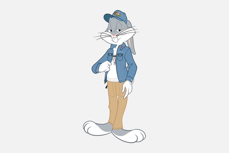 looney tunes kith bugs bunny converse chuck taylor 1970 high collaboration sneakers hoodies sweatpants