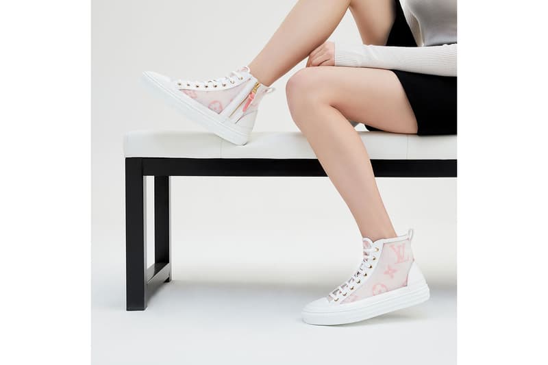 louis vuitton prefall sneakers frontrow boombox stellar lv monogram price