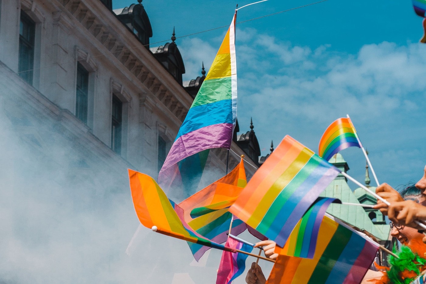 Pride Flag Rainbow Parade